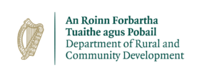 logo for Irish department of Rural and Community Development